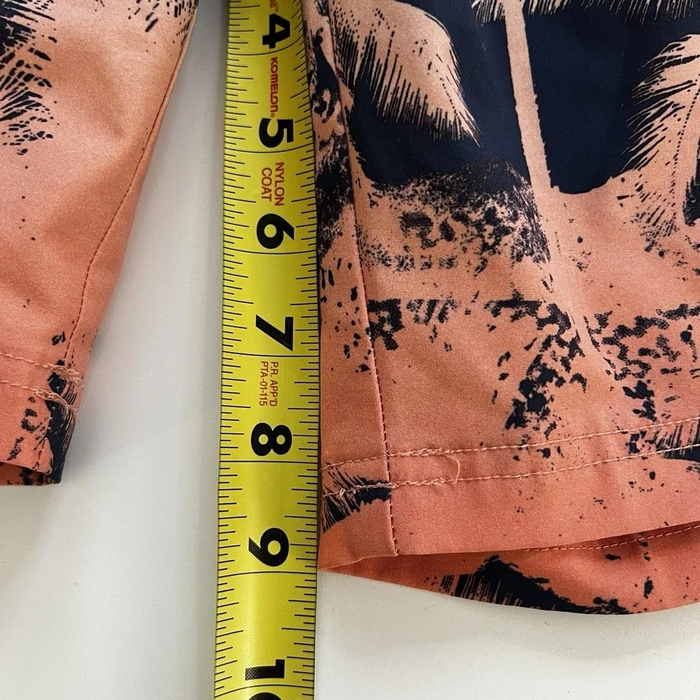 American Eagle Outfitters Men's Medium Board Shorts Tropical Palm Trees Sunset